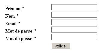 Formulaire en inline-block